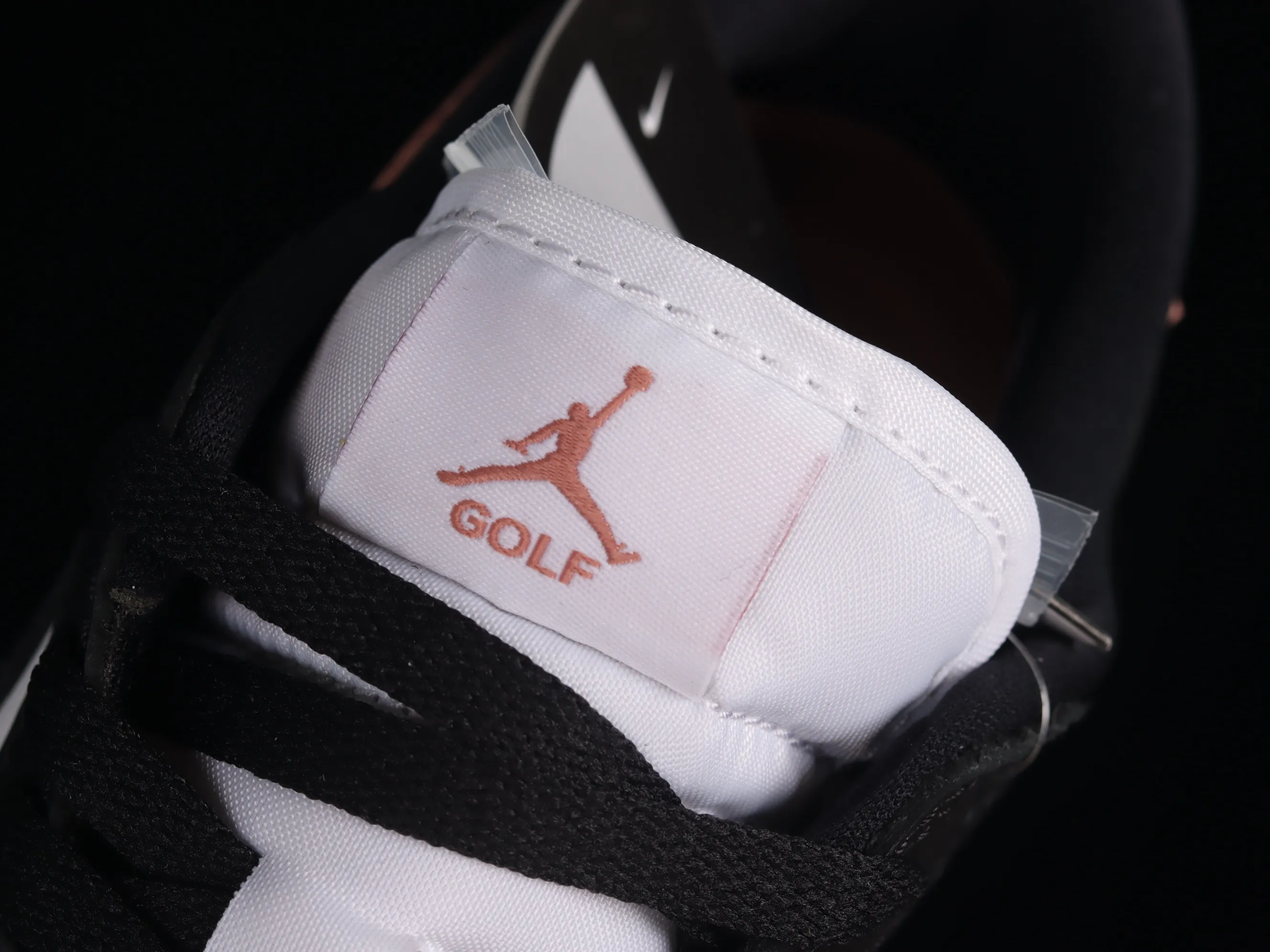 All categories Air Jordan Jordan series basketball shoes Air Jordan 1 Low G version pure original Air Jordan 1 Low Golf "Rust Pink" AJ1 Joe 1 new golf version black and white pink DD9315-106